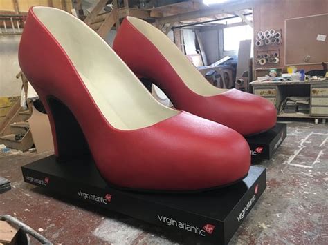 large shoe props